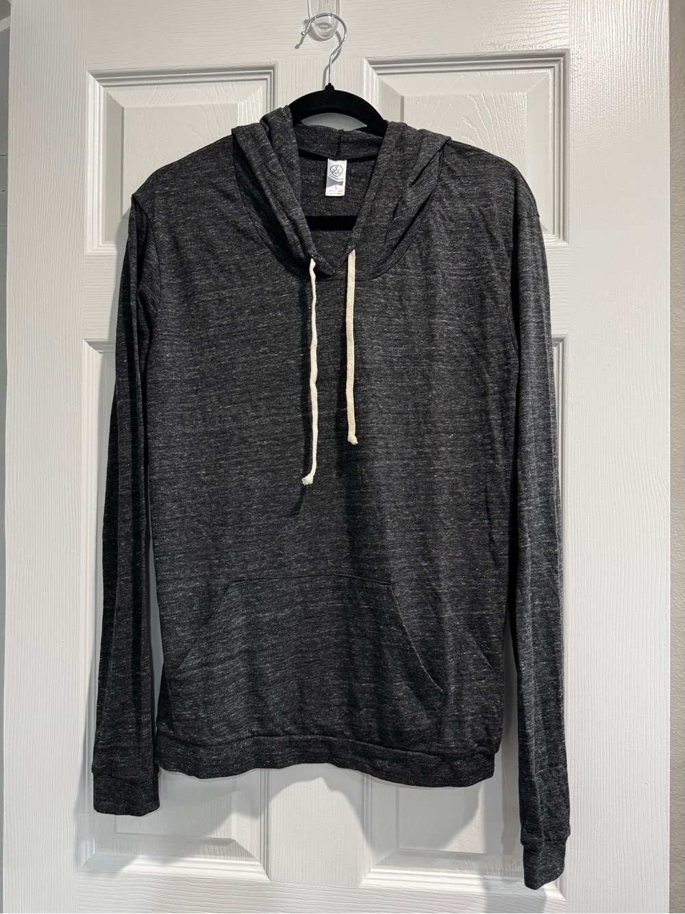 Alternative Womens Dark Charcoal Pullover Hoodie